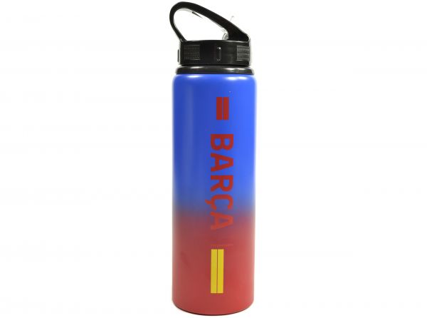 FC BARCELONA FADE ALUMINIUM WATER BOTTLE 750ML NEW DESIGN