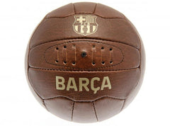 BARCELONA RETRO FAUX LEATHER HERITAGE BALL SIZE 5