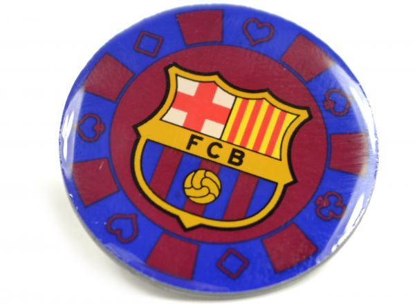 FC BARCELONA POKER CHIP BADGE