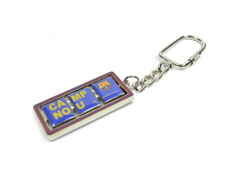 FC BARCELONA SPINNER KEYRING