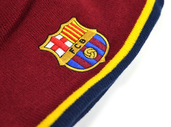 FC BARCELONA KNITTED TIPPING BEANIE