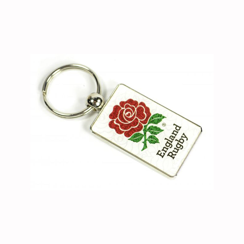 ENGLAND RUGBY RFU ROSE DELUXE KEYRING