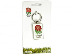 ENGLAND RUGBY RFU ROSE DELUXE KEYRING