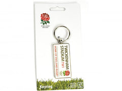 ENGLAND RUGBY RFU TWICKENHAM DELUXE KEYRING