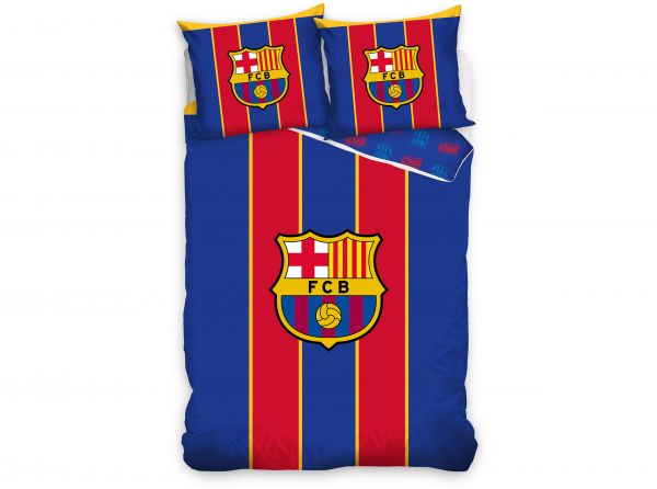 FC BARCELONA DOUBLE DUVET AND PILLOW CASE SET