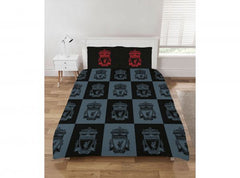 LIVERPOOL CHECKERBOARD DOUBLE REVERSIBLE DUVET SET