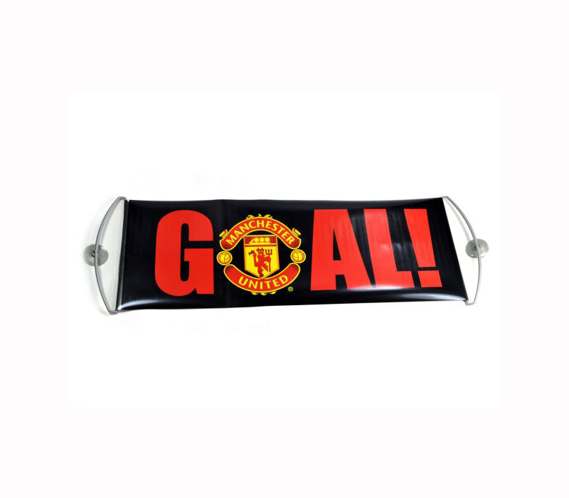 MAN UTD CAR WINDOW FANBANA