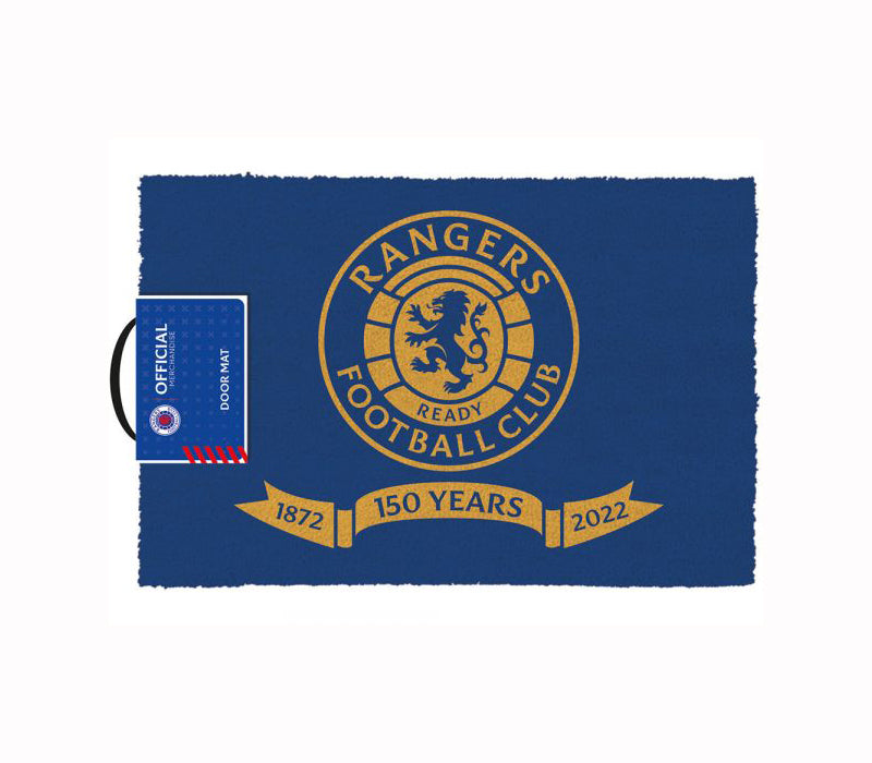 RANGERS 150 YEARS DOORMAT