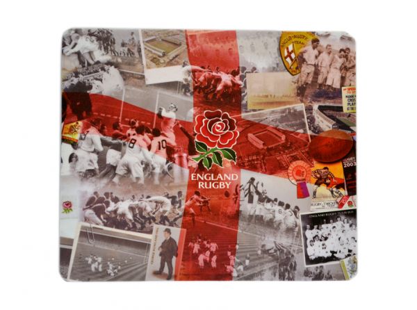 ENGLAND RUGBY RFU RETRO COMPUTER MOUSE MAT