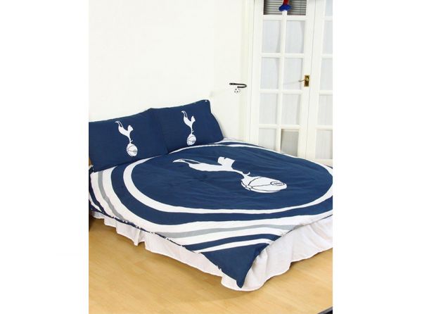 SPURS PULSE DOUBLE DUVET AND PILLOW CASE SET