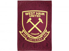 WEST HAM 125 YEARS FLEECE BLANKET