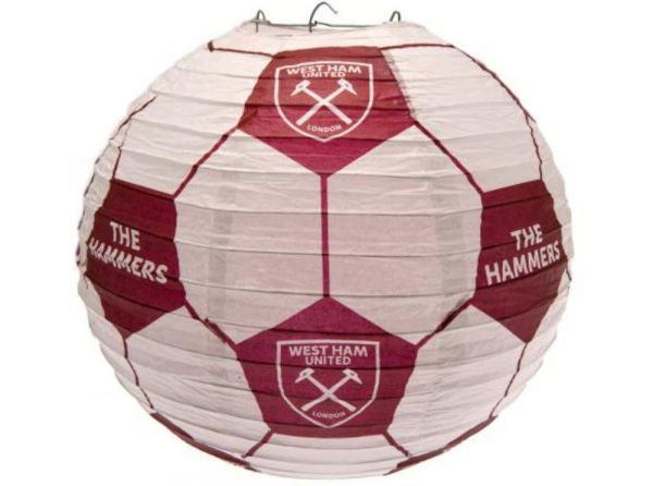 WEST HAM CONCERTINA LIGHT SHADE