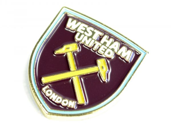 WEST HAM CREST PIN BADGE