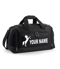 Personalised Sports Horse Jumping Riding Training Holdall Equestrian Kit Bag