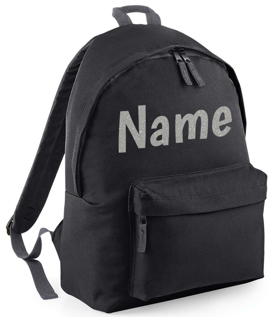 Personalised School Backpack Bag Kids Any Name Text Girls Boys Rucksack PE Kit