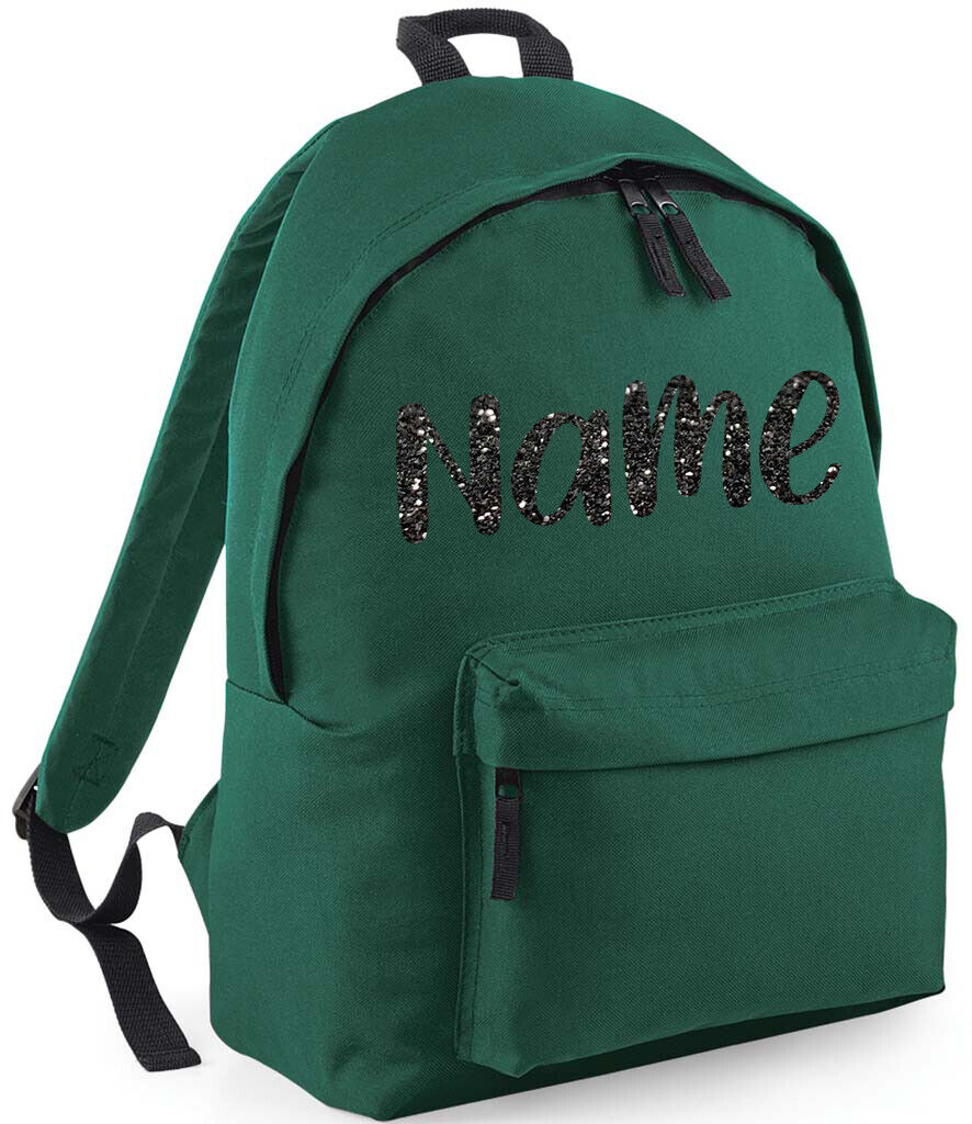 Personalised School Backpack Bag Kids Any Name Text Girls Boys Rucksack PE Kit