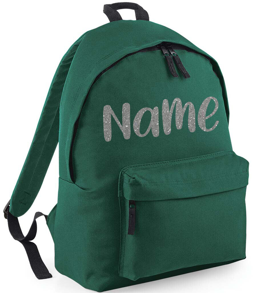 Personalised School Backpack Bag Kids Any Name Text Girls Boys Rucksack PE Kit