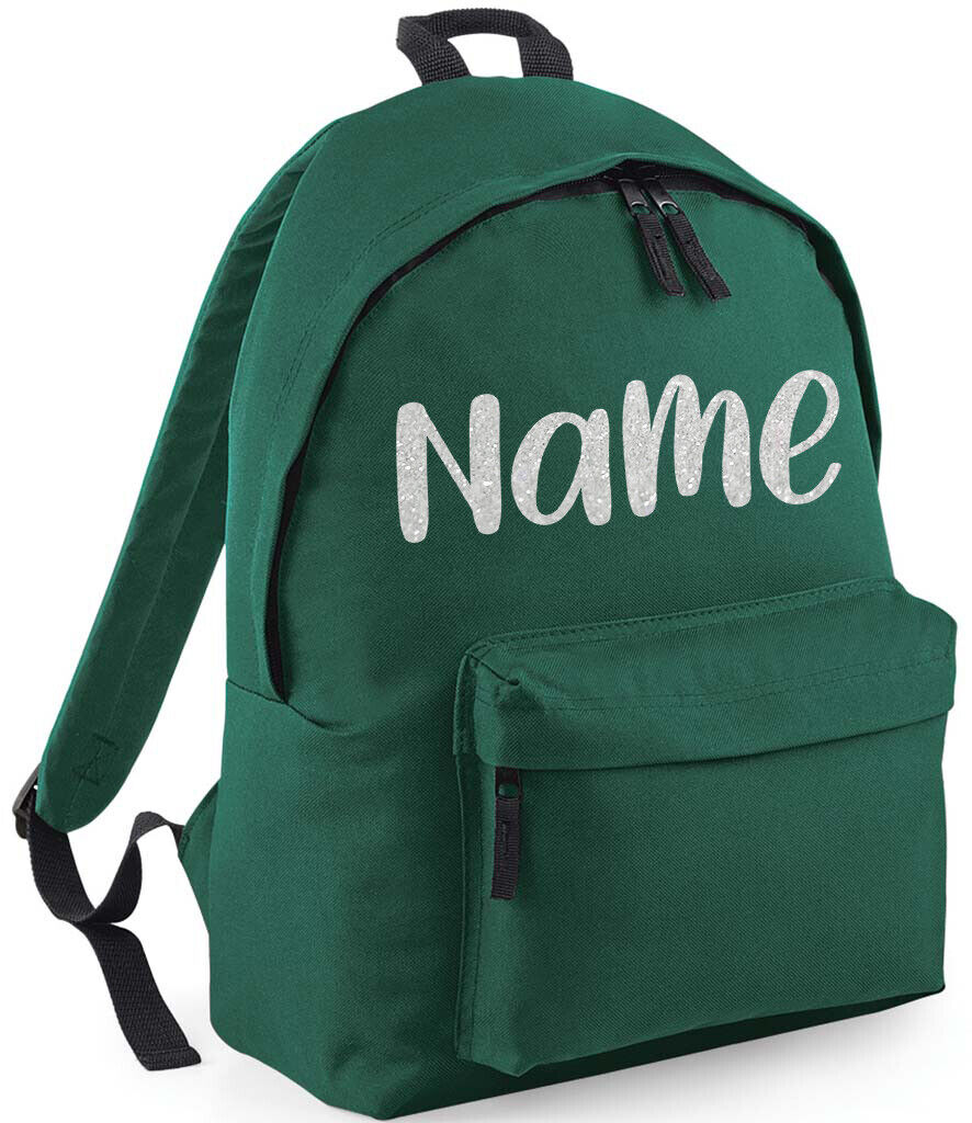 Personalised School Backpack Bag Kids Any Name Text Girls Boys Rucksack PE Kit