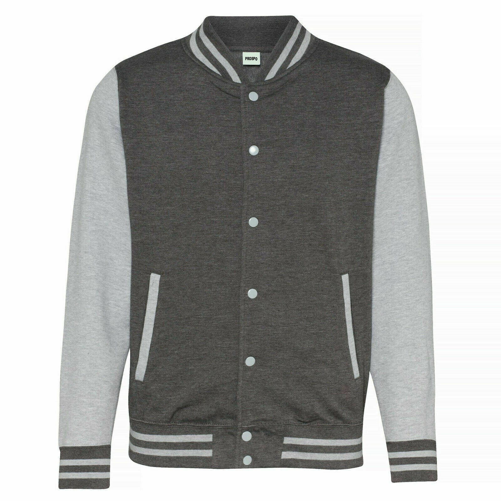 Personalised Printed Varsity Jacket, Baseball College Letterman Unisex Jacket