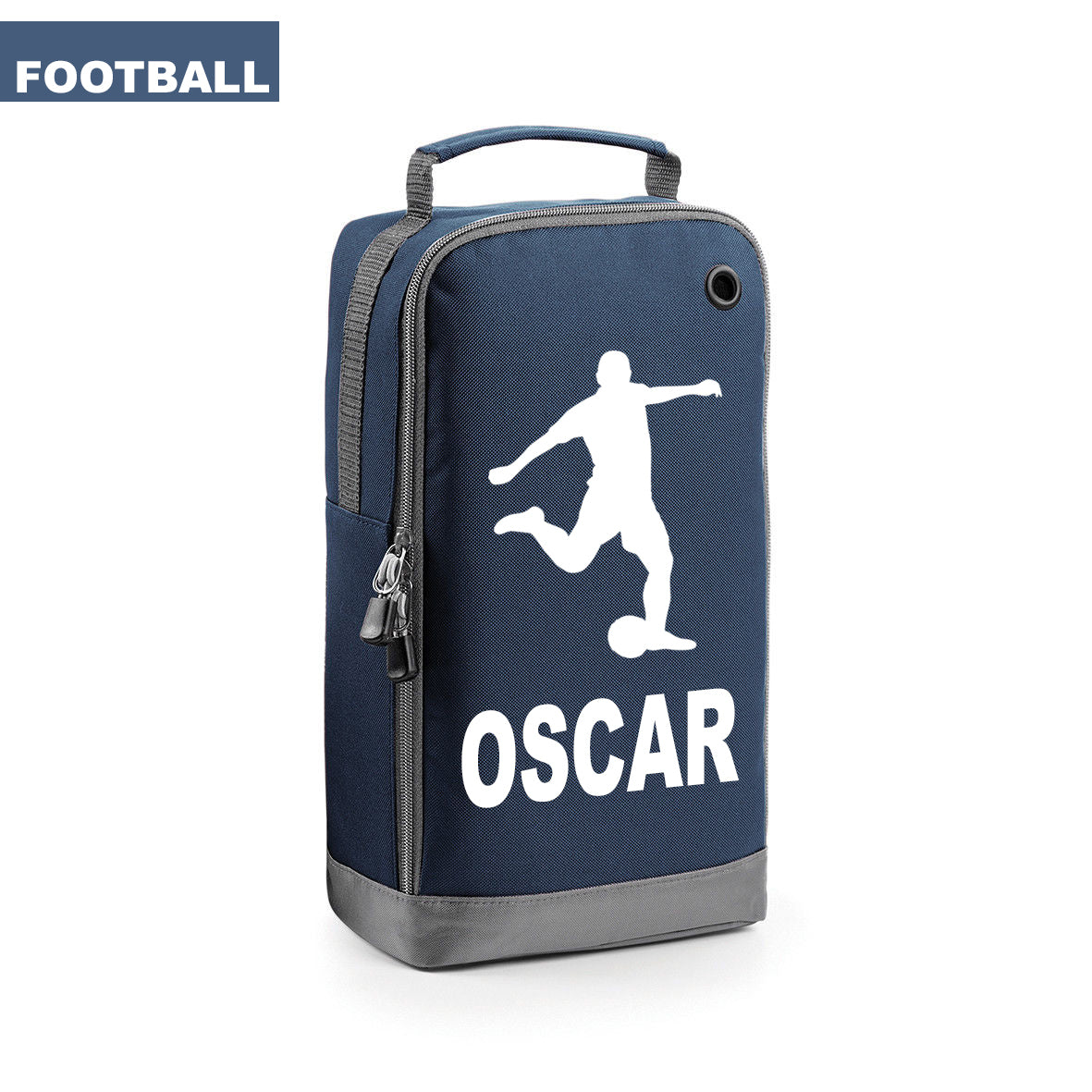 Personalised Sports Boot Bag Football Athletic Skiing Cycling School PE Shoe Bag