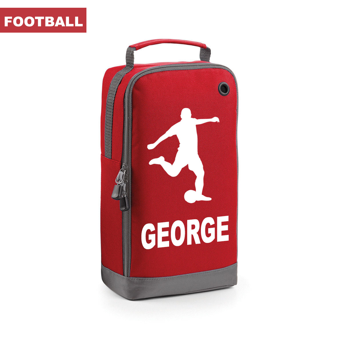 Personalised Sports Boot Bag Football Athletic Skiing Cycling School PE Shoe Bag