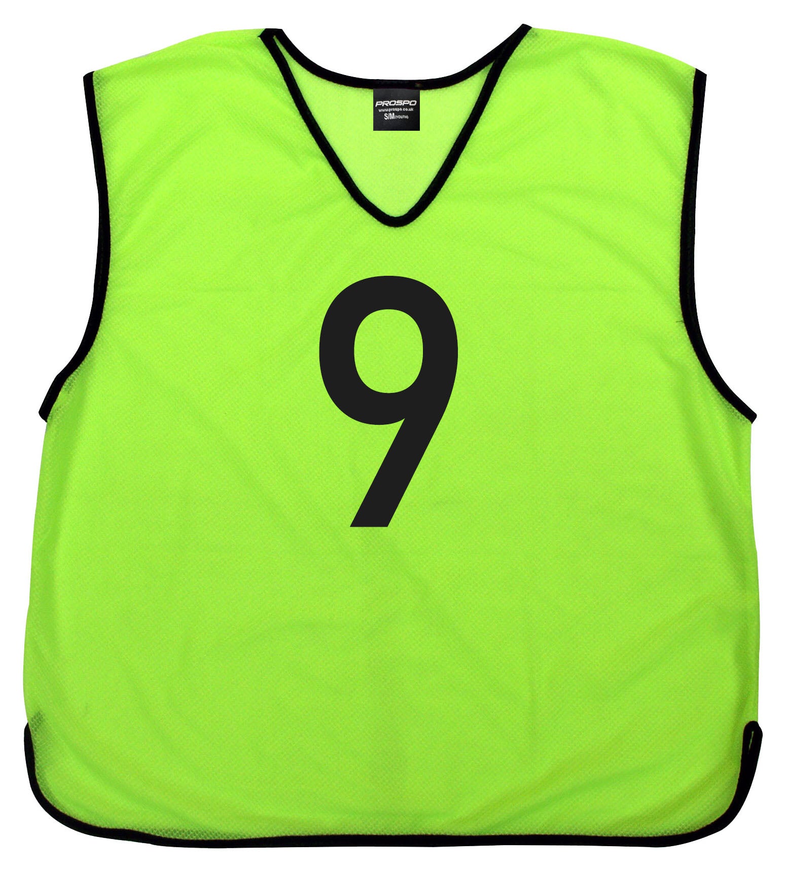 Personalised Custom Front and Back Numbered Football Training Bibs