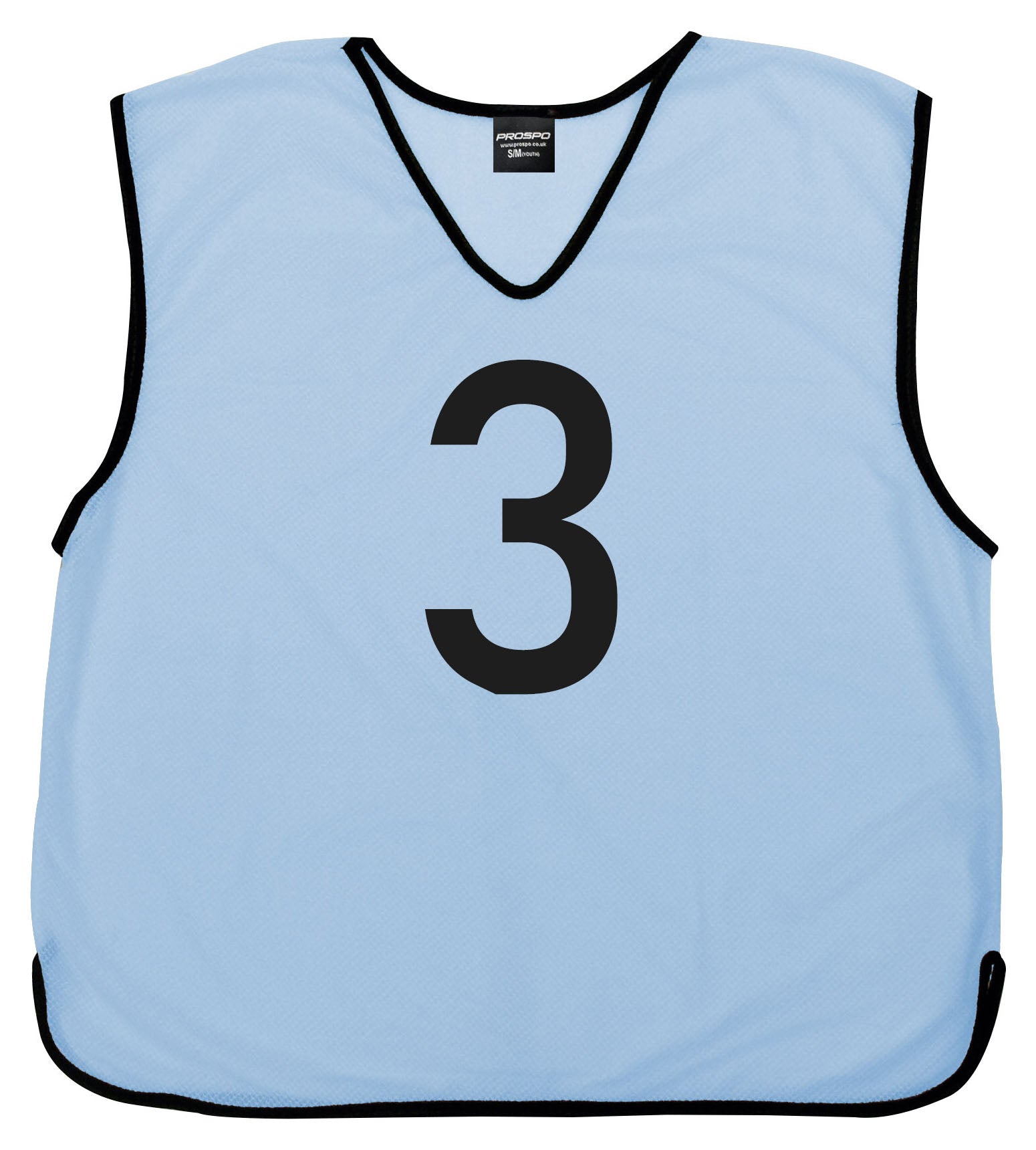 Personalised Custom Front and Back Numbered Football Training Bibs