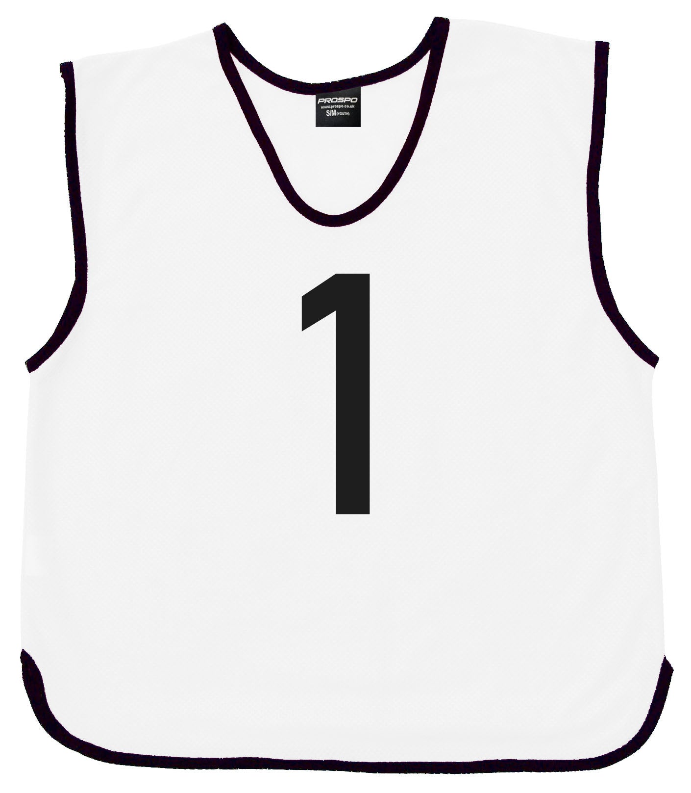 Personalised Custom Front and Back Numbered Football Training Bibs