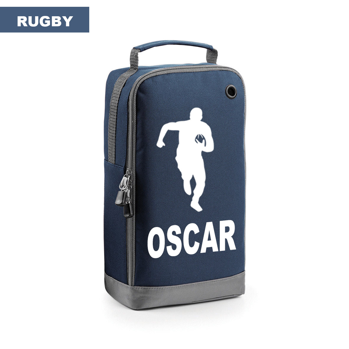 Personalised Sports Boot Bag Football Athletic Skiing Cycling School PE Shoe Bag