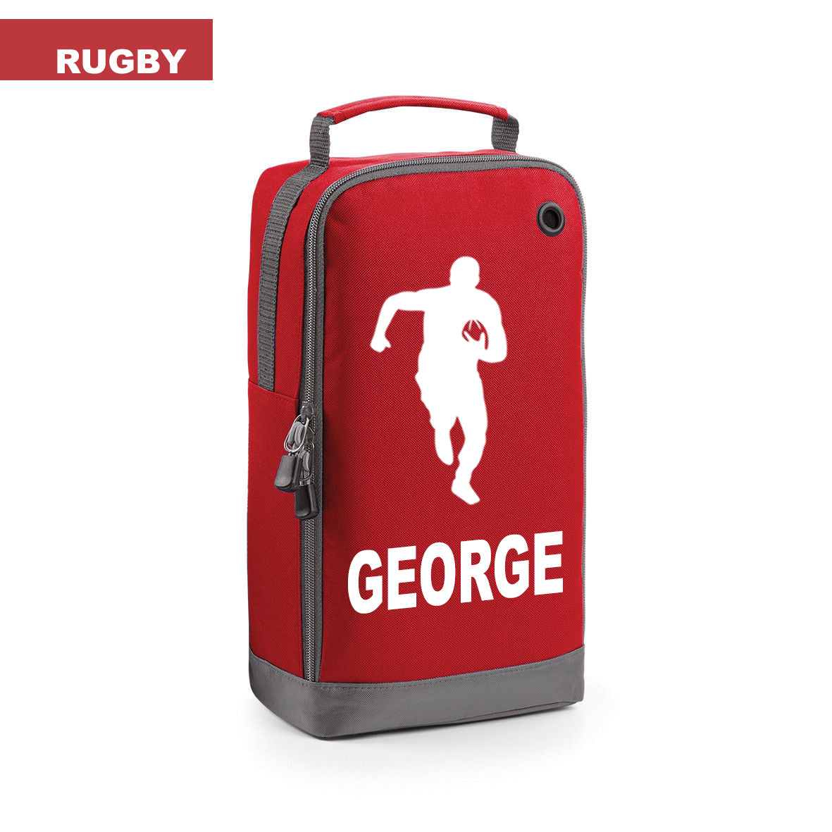 Personalised Sports Boot Bag Football Athletic Skiing Cycling School PE Shoe Bag