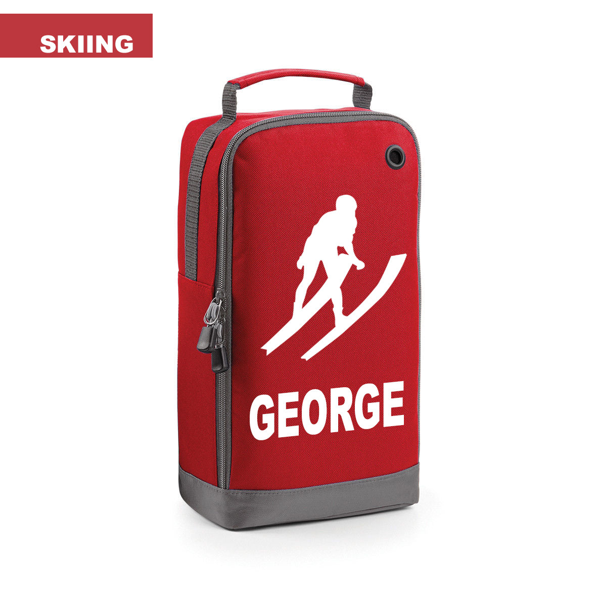 Personalised Sports Boot Bag Football Athletic Skiing Cycling School PE Shoe Bag